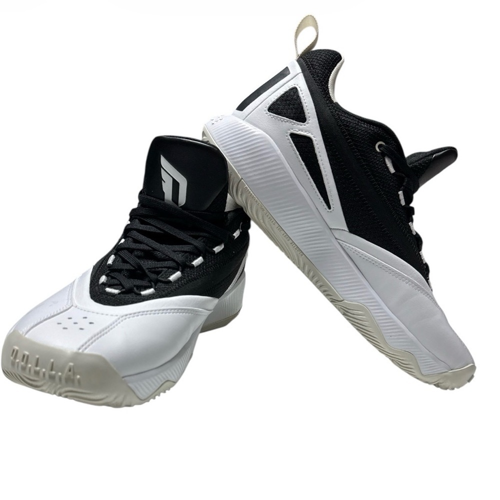 Adidas Dame Certified 2 Sneakers Men’s 11 Women’s 12 Black White Damian Lillard - Picture 3 of 8